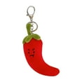 thumbnail image 2 of Llavero con colgante de chile, llavero de 12 cm, regalo de recuerdo de cumpleaños, graduación, marco de metal, recuerdo de chile, regalo para él o ella, llavero portátil, para dormitorio,, 2 of 6