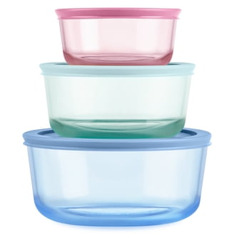 Pyrex Simply Store 3-Cup Rectangular Glass Food Storage Dish (Pack of 3) -  Walmart.com