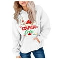 thumbnail image 7 of Staki Christmas Hoodies Toddler Girls Hoodies Kids Pullover hoodie Casual Hoodies hoodies Long Sleeve Shirts Tops(White,11-12 Years), 7 of 7