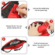 Double End Ball, EEEkit Boxing Speed Dodge Training Ball Leather Punch Bag Hanging Speed Ball for Gym Boxing Speed Training, Includes Cord, Stress Relief Exercise Equipment, Adult Teenagerss
