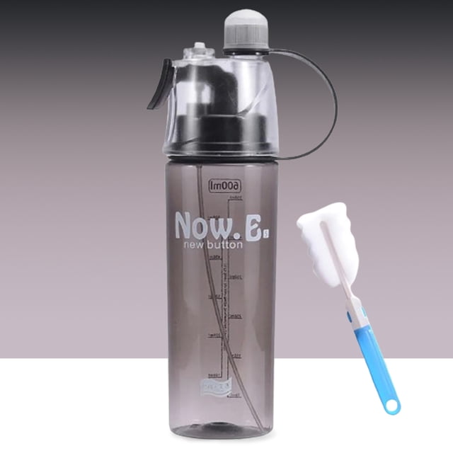 LPSSTORE A Must Have Portable Spray Water Bottle for Summer Outdoor Use Creative Multifunctional Sports Water Bottle One Click Mist Friendly Materials Suitable for Hiking Running 1PC