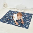 thumbnail image 2 of Dark Blue Princess Fairy Forest Pattern Blanket,Comfortable Soft Lamb Wool Throw Blanket,All Season,Warm Lightweight Blankets for Sofa Bed Couch Living Room Chair,30"x40", 2 of 4