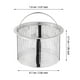 thumbnail image 2 of Cesta de malla para el desagüe del fregadero de la cocina Colador de acero inoxidable Cesta grande atrapa comida Flujo rápido y eficaz Cesta de malla completa, 2 of 2