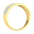 thumbnail image 2 of 0.27 Carat Unisex Diamond Wedding Band Ring in 10K Yellow Gold - IGI Certified (Ring Size 7), 2 of 6