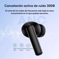thumbnail image 3 of Audífonos Inalámbricos QCY T13 ANC 2 Bluetooth Con Cancelación de Ruido Negro, 3 of 6