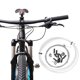 thumbnail image 4 of KALLORY 2Jgo Cables De Para Bicicletas Frente Y Trasero Con Material Resistente, 4 of 7