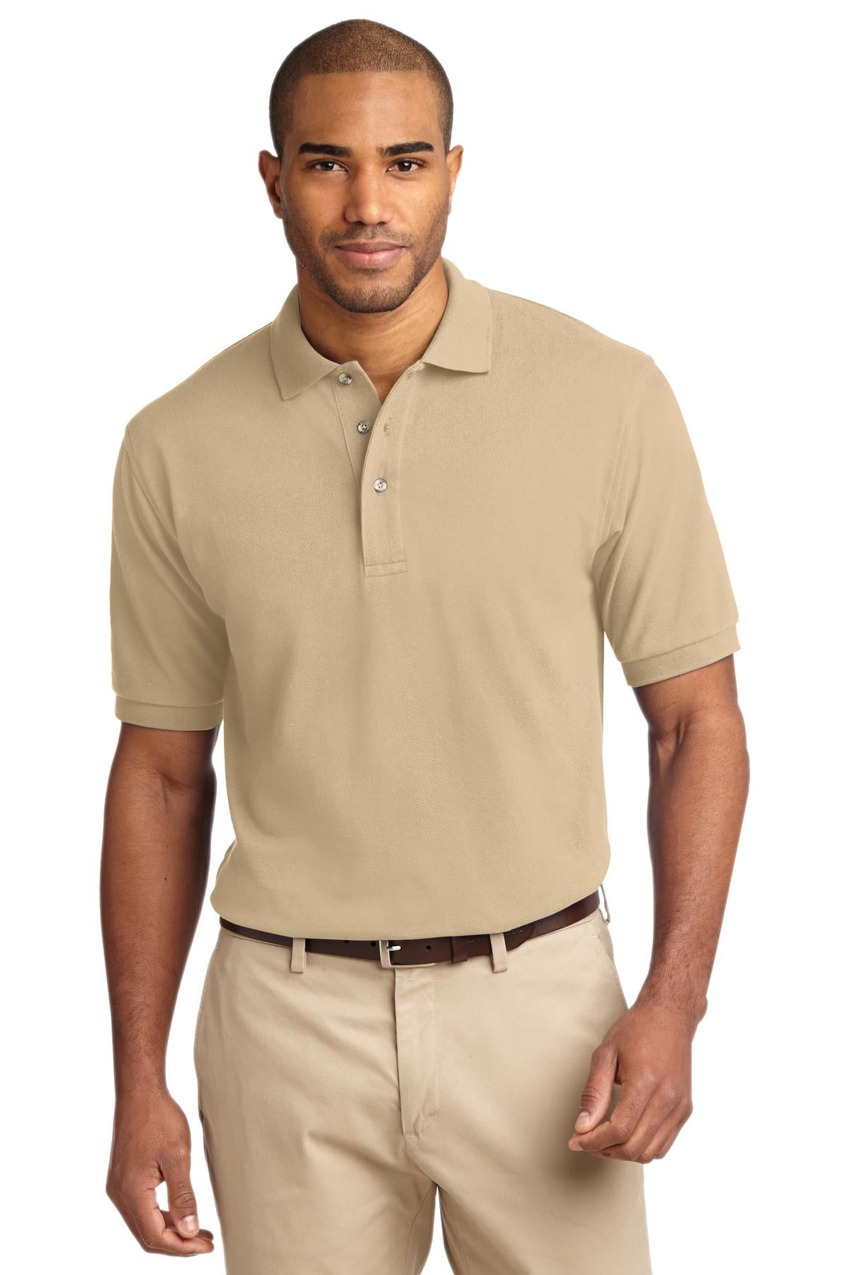 khakis brand black luxe polo main image 0