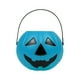 thumbnail image 1 of Purple Halloween Pumpkin Bucket Trick or Treat Candy Holder with Handle for Kids and Adults, 1 of 3
