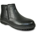 thumbnail image 1 of bravo! Men Waterproof Winter Boot MARK-4 Fur Lined Boot with Double Zipper Black, 1 of 7