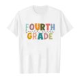 thumbnail image 3 of Boys & Girls 100th Day Tshirt Fashion Printed Round Neck Short Sleeved T Shirt Top Boy Girls for Kindergarten Tops Kids T Shirts 3T, 3 of 3