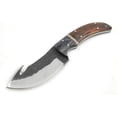 thumbnail image 2 of Wild Turkey Handmade Collection Full Tang 1075 High Carbon Steel Gut Hook Fixed, 2 of 6