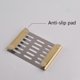 thumbnail image 3 of Soap Savers Bar Holder for Bathroom Counter Shower Kitchen Stainless Steel Soap Holder Rectangular Sink Soap Dish Tool, 3 of 4