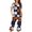 v#48Navy123, variant on Rggeeun Halloween pajamas for women set Pumpkin Graphic Homewear Crew Neck Short Sleeve Tops Soft Pants with Pockets Nights Leisure Pjs Sets,Purple,S