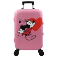 thumbnail image 1 of Housse de Protection pour Valise à Roulettes, Housse de Bagage 3D Dessin Animé Élastique, Housse de Protection pour Valise 19-32 Pouces, Accessoires de Voyage, A 2 L, 1 of 6