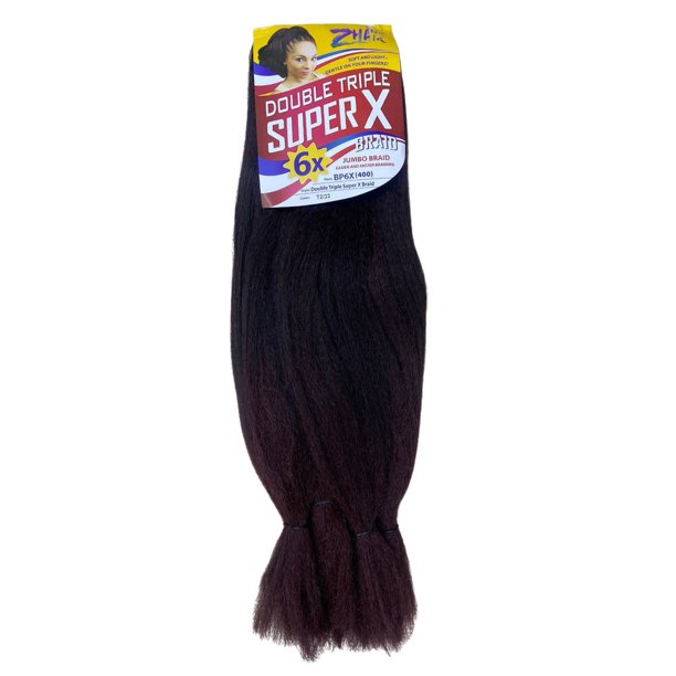 Kit 2 Bundles Jumbo Hair Super X Jumbo para Trenzar ZHANG HAIR Deng Xun ...