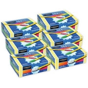 Cap Erasers, Assorted Colors, 144 Per Pack, 6 Packs