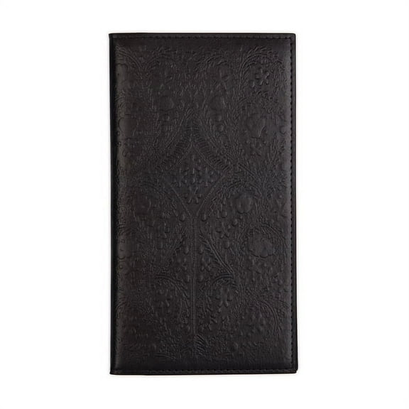 Christian Lacroix Heritage Collection Black Paseo Embossed PU Travel Journal (Diary)