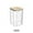 Clear-XL, variant on XYRSRUW Bamboo Sealed Container, Eco-Friendly Plastic Storage Jar for Grains, Transparent Food Storage Tank for Various Essentials, Durable Kitchen Airtight Jar for Dry Goods(L)
