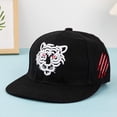 thumbnail image 4 of Gorra ajustable con tigre Gorras deportivas Gorras de béisbol Gorra de camionero para hombre y mujer Negro Tigre Talla única, 4 of 5