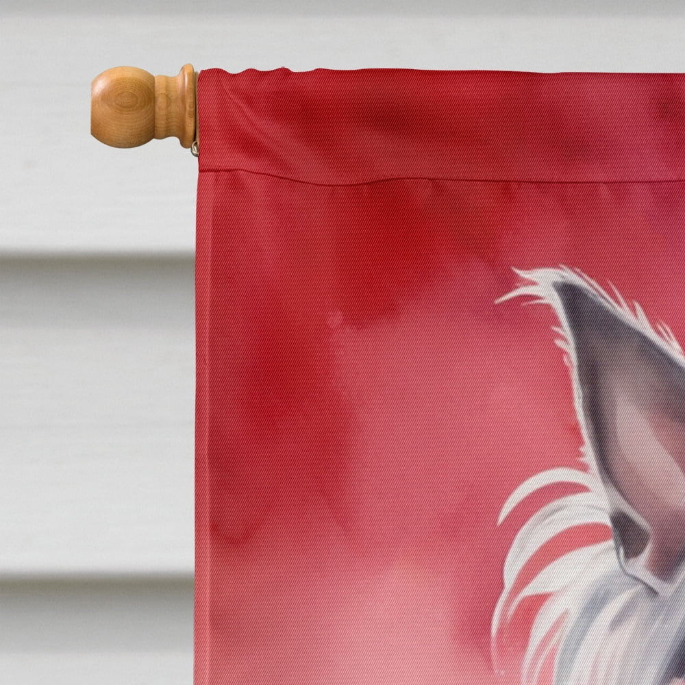 Chinese Crested My Valentine House Flag 28 in x 40 in