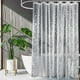 thumbnail image 1 of Cortina de Ducha Impermeable EVA | Blanca 180x180 cm | Sin Necesidad de Taladro | Incluye Ganchos | Ojales Resistentes a Desgarros | Dobladillo con Peso | Fácil Cuidado para Baño, Dormitorio, Hotel, 1 of 9