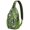 Women Dinosaur, variant on Ethnic Artistic Sling Backpack Lightweight Shoulder Bag for Students, Travel & Outdoor Hiking Crossbody Design