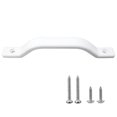 thumbnail image 3 of ziyahi ABS Rv Door Handle With Screwdriver And 8 Screws For Camper And Cargo Trailer Rv Handle Grab Bar By Door Boat Grab Bar, 3 of 6