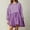F-50Purple, variant on ZHOGXU Women's Oversized Sweatshirt Dress Long Sleeve Round Neck Color Block Fashion Comfortable Mini Dresses For Casual Daily Wear,Black,L