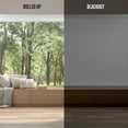 thumbnail image 4 of Biltek Cordless Roller Shades, Total Blackout Window Blinds, White, Easy to Install Inside or Outside Mount Thermal Insulated Fabric with Spring Lifting System for Home & Office, 22"W x 72"H, 4 of 9