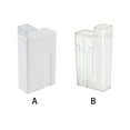 thumbnail image 2 of Dispensador vacío de lavandería, botella secundaria, suavizante de plástico, contenedor multiusos, reemplazo de almacenamiento recargable para Juegos de accesorios de baño Blanco (con pegatina) Cateissary HA073023-01, 2 of 6