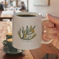 thumbnail image 4 of Merry Christmas Pinecones White Mug, 4 of 5