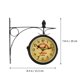 thumbnail image 5 of BRIGHTFUFU Reloj de pared antiguo de doble cara de hierro forjado Retro, decoración de pared de habitación, 5 of 8