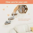 thumbnail image 3 of Cat Scratching Mat Trimmable Cat Carpet with Self-Adhesive Cat Scratching Carpet Corner Wall Cat DIY Scratch Furniture Protector, 3 of 9
