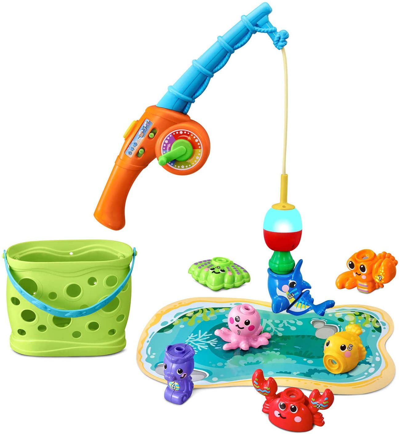 B. toys – Fishing Play Set for Kids – Magnetic Fishing Game – 2 Fishing Rods  & 8 Sea Animals – Water Toys for Bath, Pool – 3 Years + – Little Fisher's  Kit : : Toys & Games
