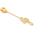 thumbnail image 2 of Stirring Spoon,Stainless Steel Dessert Spoon Musical Note Spoon Spoon Top Tier Quality, 2 of 8