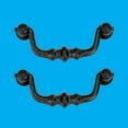thumbnail image 2 of Renovators Supply Cabinet Handles 4.38" Wrought Iron Bail Pulls Drop Style Swing Handles Drawer Pulls w/Screws Pack of 2, 2 of 10