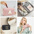 thumbnail image 5 of YOOLIFE Personalized Makeup Bag Cosmetic Bag, Makeup Bag with Small Makeup Brush Bag Travel Toiletry Bag Makeup Pouch Cute Makeup Bag Gifts for Her, 5 of 7