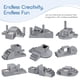 thumbnail image 3 of Bloques de escalada de espuma Smilesun para niños pequeños de 1 a 3 años con piscina de bolas, 3 of 8
