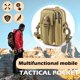 thumbnail image 3 of Riñonera Para Exteriores, Riñonera Molle Edc, Riñonera Con Funda Para Teléfono Móvil Para Deportes, Senderismo, Camping Y Viajes Yuarrent OD015920-03, 3 of 6