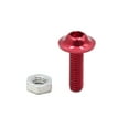 thumbnail image 6 of Unique Bargains 15pcs M6 Red Aluminum Alloy Hex Socket Head Motorcycle Fairing Bolts Screws Nut, 6 of 6
