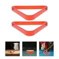 thumbnail image 4 of 2pcs Games Billiard Ball Holder Pool Table Ball Rack Triangle Billiard Organizer for Club, 4 of 8