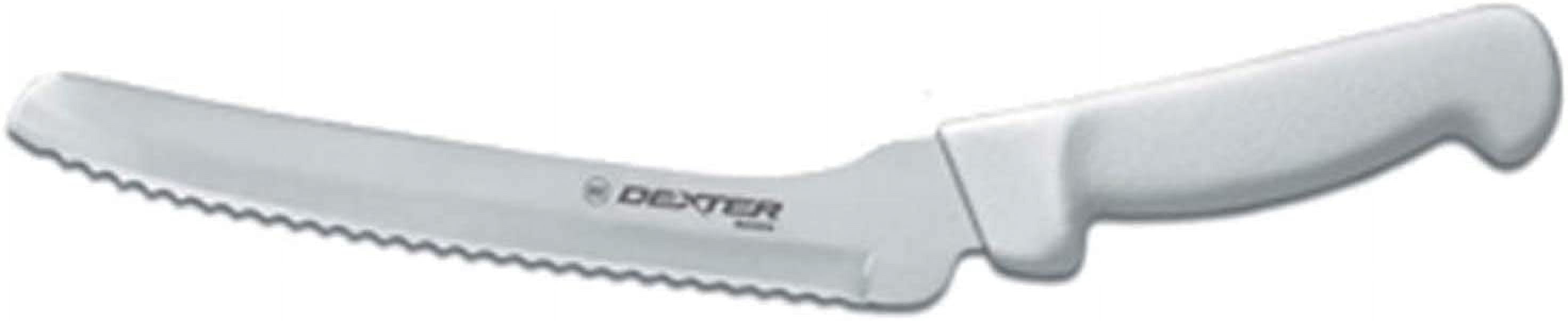 Dexter Russell 31606 Offset Scalloped Sandwich Knife - Economy Cutlery 8" Blade