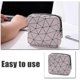 thumbnail image 5 of 26-27 2-pack mini sanitary pad pouch canvas coin purse clip menstrual cup pouch for sanitary pads, nursing pads, 5 of 5