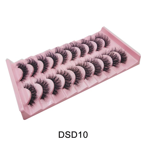 Pestañas Postizas DingSen DD Curl 10-23mm 3D Reutilizables Extensiones De Gao Jiahui unisex