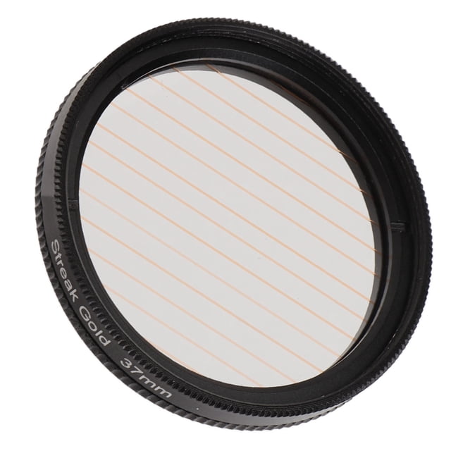 Camera Lens Filter Gold Streak Anamorphic Effect Photography Filter Accessories
