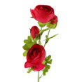 thumbnail image 2 of 4 Tallos Flores de Plantas Ramo Artificial Seda Decoración Boda Hogar Colco Flor artificial, 2 of 8