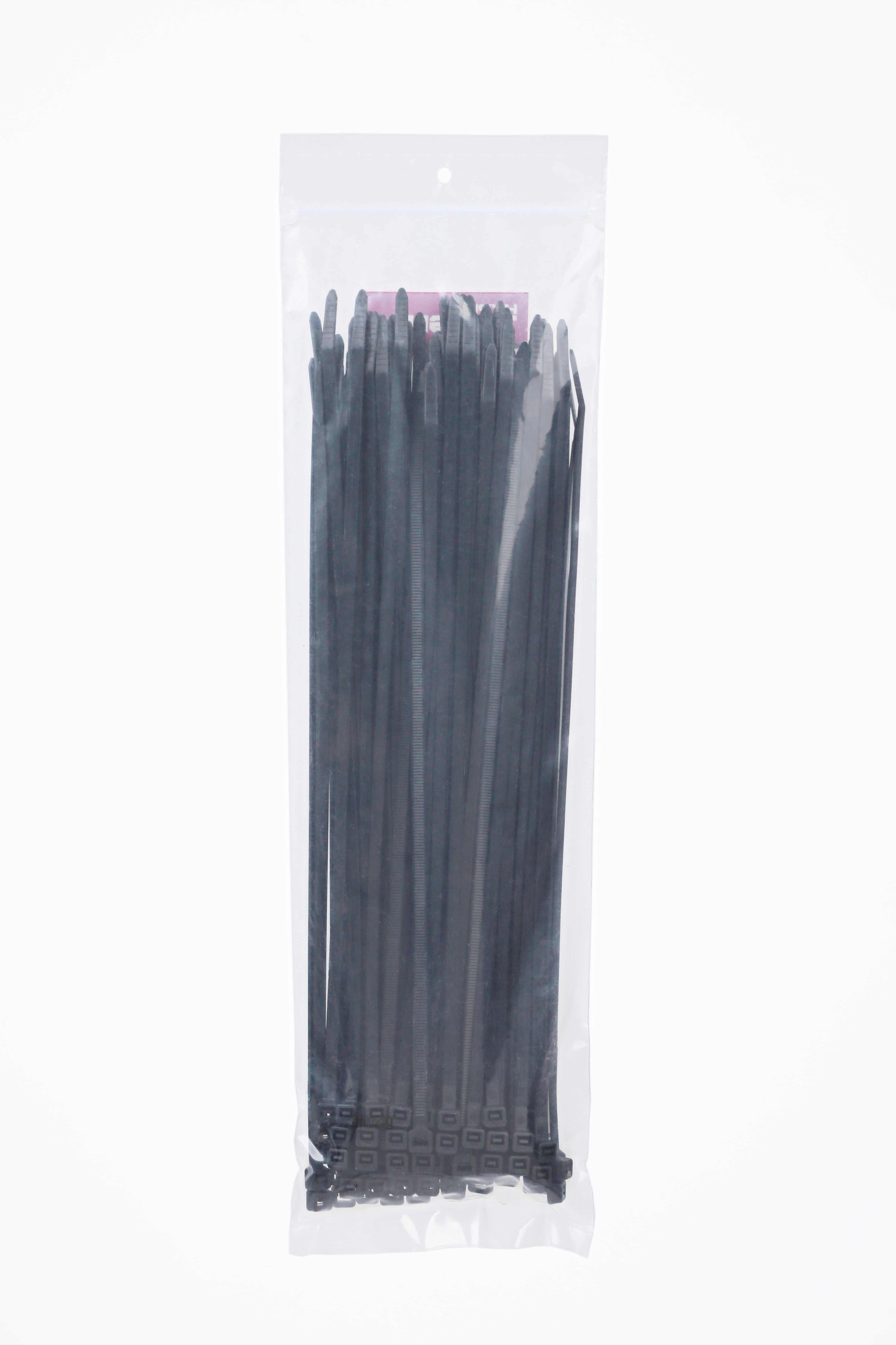 Hyper Tough 14.5 inch 75lb Cable Ties UV Resistant Black 100 Count