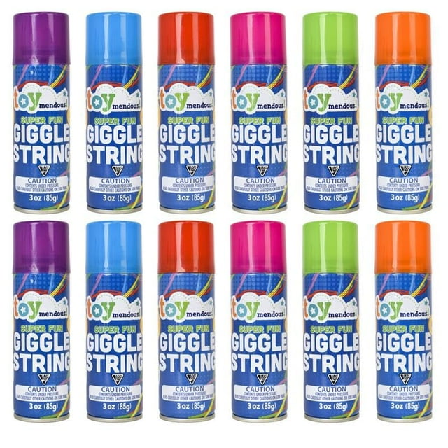Party Pack Sunny Days Entertainment - Cordón para risitas (90 ml x 12 unidades)