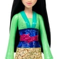 thumbnail image 5 of Disney Princess Mulan 11 inch Fashion Doll with Black Hair, Brown Eyes & Hair Accessory, Sparkling Look, 5 of 6