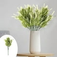 thumbnail image 2 of Fiudx Tallos de Lavanda Artificial, Diseño Floral Realista, Plástico Duradero, Decoración de Interiores, Adornos Versátiles para Fiestas, Ideal para Sala de Estar, Listos para Florero, 39 Cm de Largo, 2 of 7